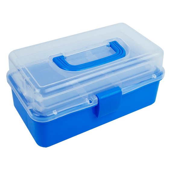 Container YRE with removable compartment large blue - Фото №2