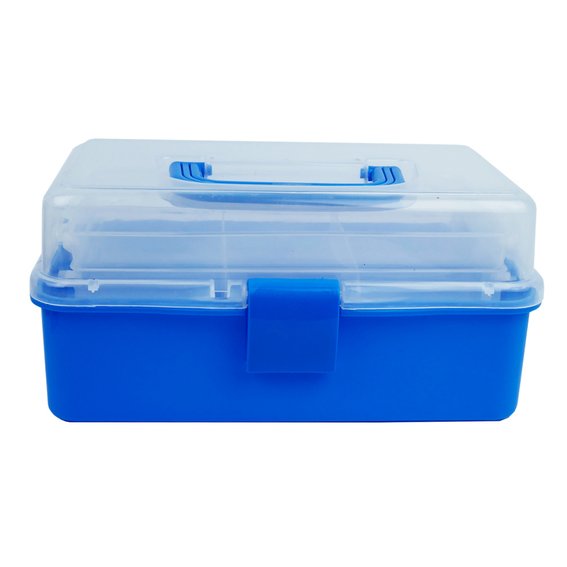 Container YRE with removable compartment large blue - Фото №1
