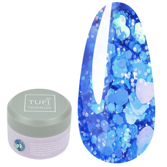 Gel polish TUFI profi PREMIUM Unicorn 02 crystal dreams 5 ml (0311078) - Фото №1