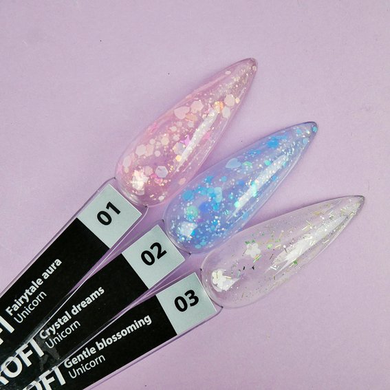 Gel polish TUFI profi PREMIUM Unicorn 02 crystal dreams 5 ml (0311078) - Фото №6
