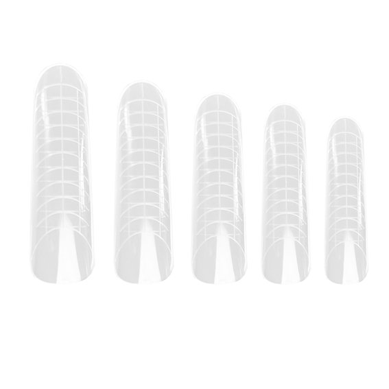 Górne formy NAILSOFTHEDAY Dual form Square (Type 4) 120 szt - Фото №1