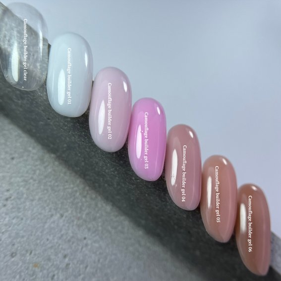 Камуфляжный гель NAILSOFTHEDAY Camouflage builder gel 02 нежно-розовый 30 мл - Фото №4