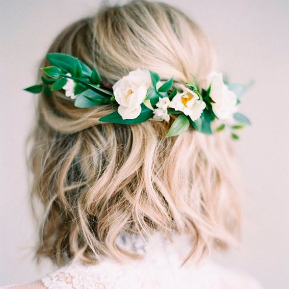 Wedding hairstyles (Short hair)