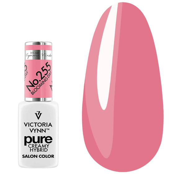 Lakier hybrydowy Victoria Vynn PURE CREAMY HYBRID 255 Blooming Day 8 ml - Фото №1