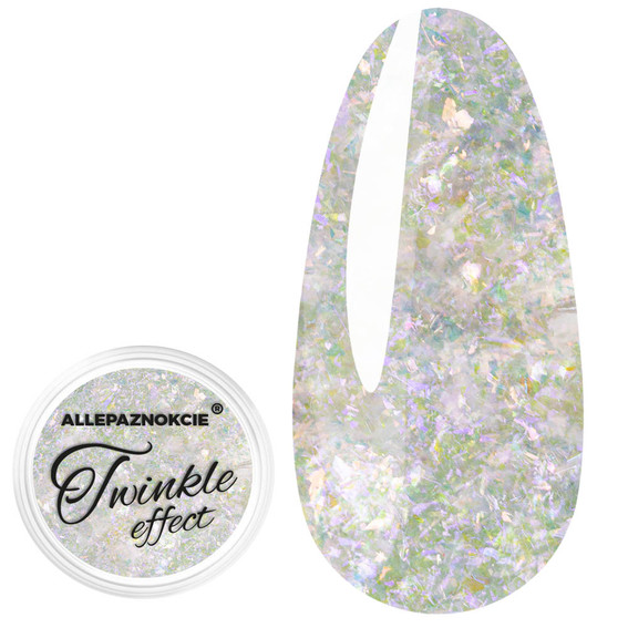 Pyłek do paznokci Allepaznokcie Twinkle Effect Nr 5, 1 g - Фото №1