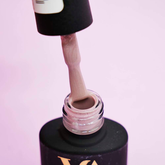 Gel polish VALERI Color № 029 coffee with milk with microshine 6 ml (VA29) - Фото №2