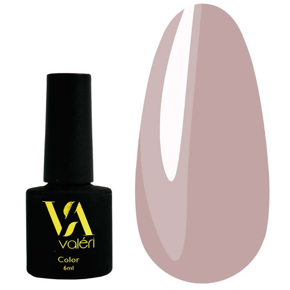 Lakier hybrydowy VALERI Color № 030 różowy beż 6 ml (VA30) - Фото №1
