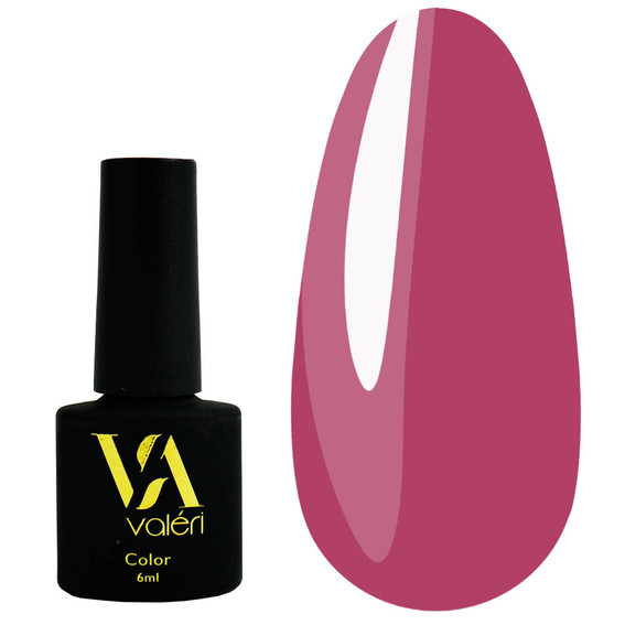 Gel polish VALERI Color № 072 berry pink 6 ml (VA72) - Фото №1