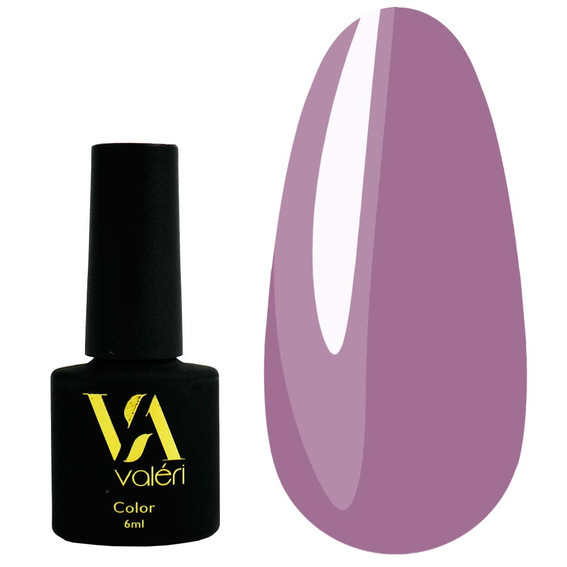 Lakier hybrydowy VALERI Color № 085 liliowo-różowy 6 ml (VA85) - Фото №1