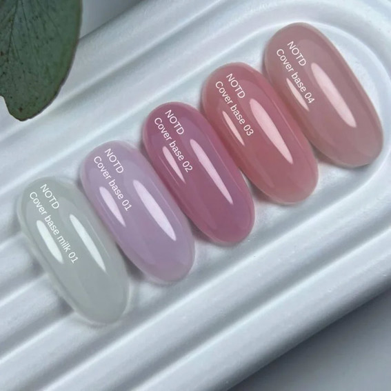 База для ногтей NAILSOFTHEDAY Cover NEW Formula № 01 нежно-розовый 10 мл - Фото №3