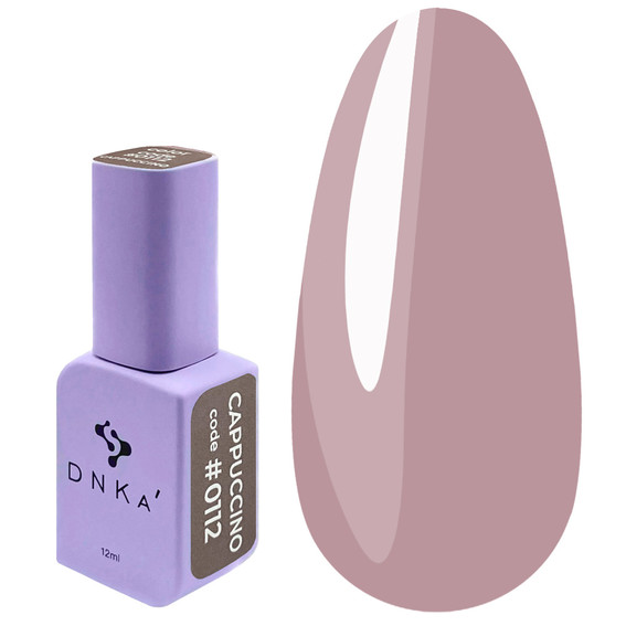 Lakier hybrydowy DNKa 0112 Cappuccino 12 ml (GPDC0112) - Фото №1