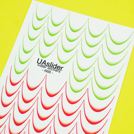 Slider design UAslider french ombre №668 - Фото №2