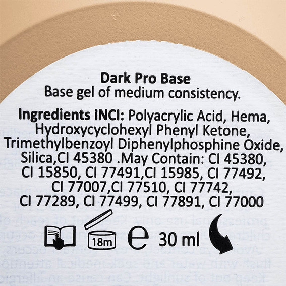 База DARK PRO base 56 молочный 30 мл - Фото №5