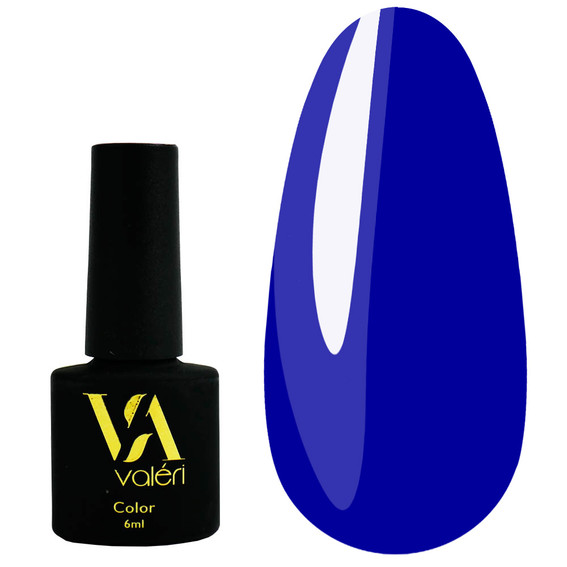 Гель-лак VALERI Color №127 электрик синий 6 мл (VA127) - Фото №1