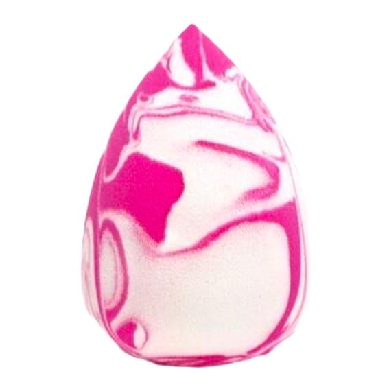 Gąbka ZOLA biało-malinowy kropla