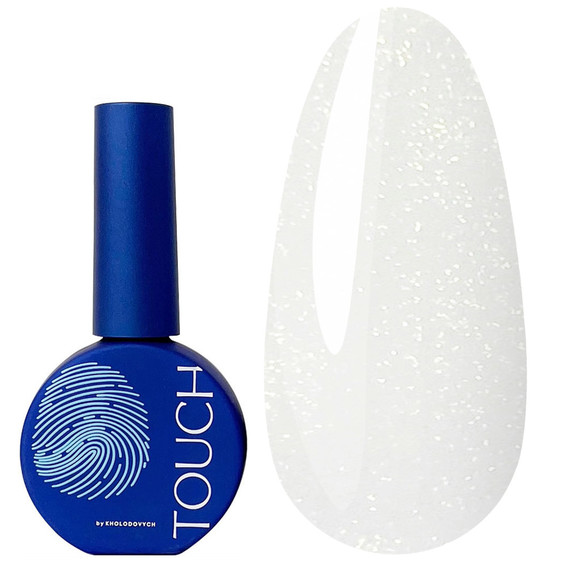 База для ногтей Touch Cover Base Milk shine 13 мл - Фото №1