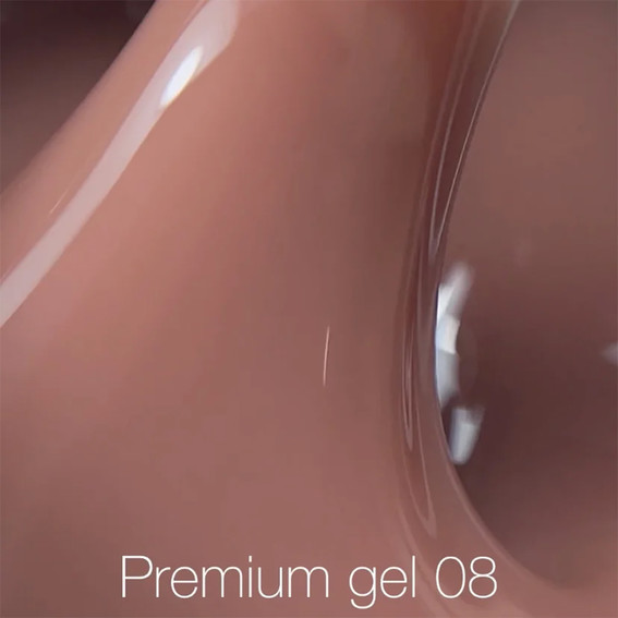 Builder gel NAILSOFTHEDAY Premium gel 08 nude caramel 30 ml - Фото №2