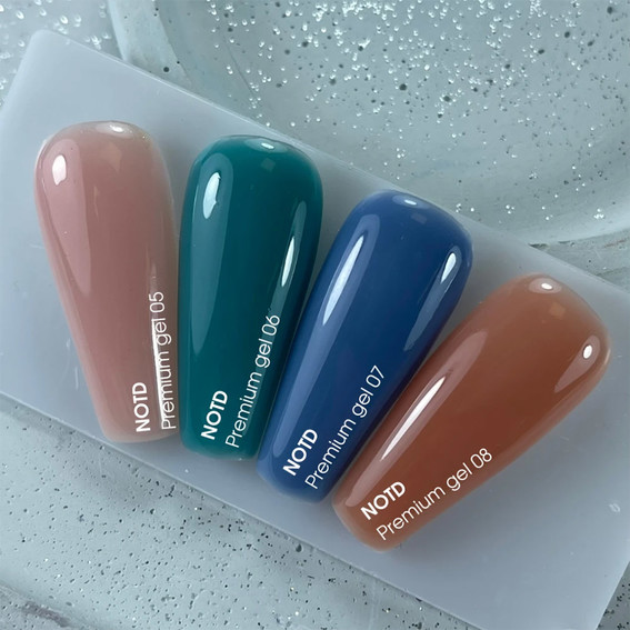 Builder gel NAILSOFTHEDAY Premium gel 08 nude caramel 30 ml - Фото №5