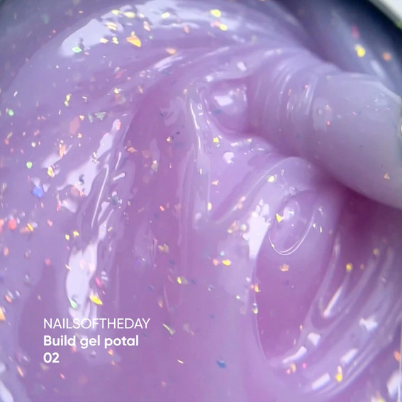 Żel budujący NAILSOFTHEDAY Build gel potal 02 delikatny różowy 15 ml - Фото №2