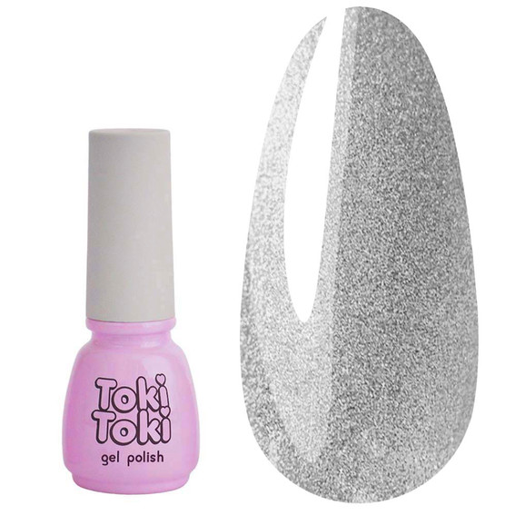 Gel polish Toki-Toki Lumen LU02 gray 5 ml - Фото №1