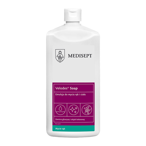 Emulsja do mycia rąk Medisept VELODES SOAP 500 ml