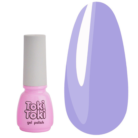 Lakier hybrydowy Toki-Toki № 030 niebieskoniebieski 5 ml - Фото №1