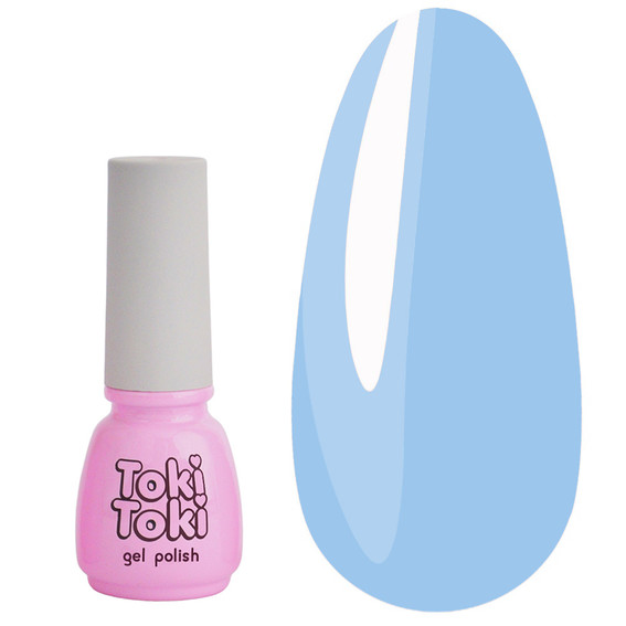 Lakier hybrydowy Toki-Toki № 085 jasnoniebieski 5 ml - Фото №1
