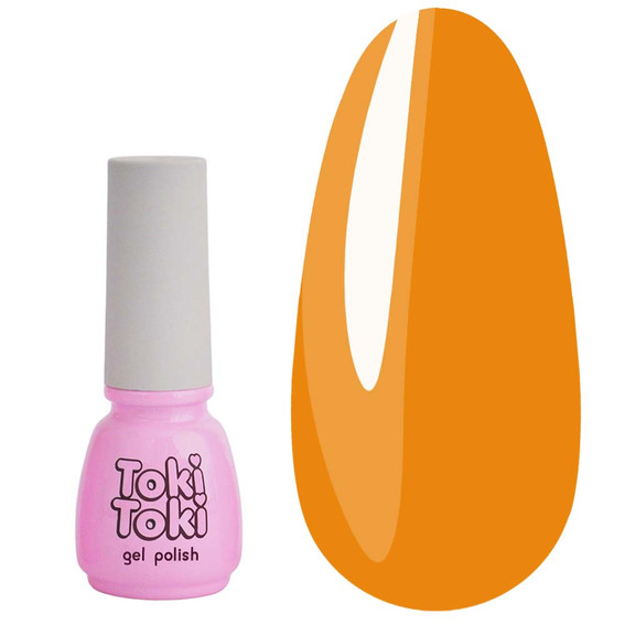 Gel polish Toki-Toki № 110 orange 5 ml - Фото №1