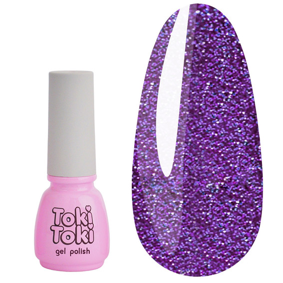 Gel polish Toki-Toki Cosmo № 25 plum reflective 5 ml - Фото №1
