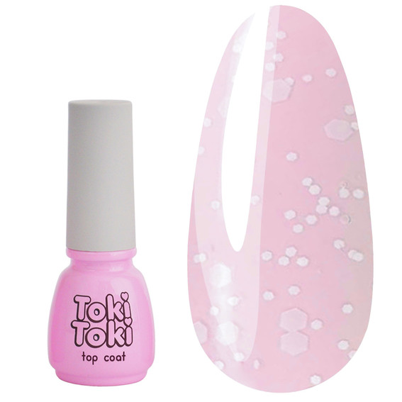Топ Toki-Toki White Dot Top No wipe 5 мл - Фото №1