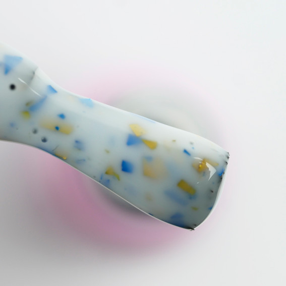 Base Toki-Toki Potal 014 Bravery white with blue and yellow leaf 5 ml - Фото №2