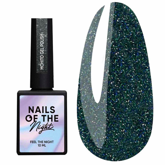 Lakier hybrydowy NAILSOFTHENIGHT Mohito 10 ml - Фото №1
