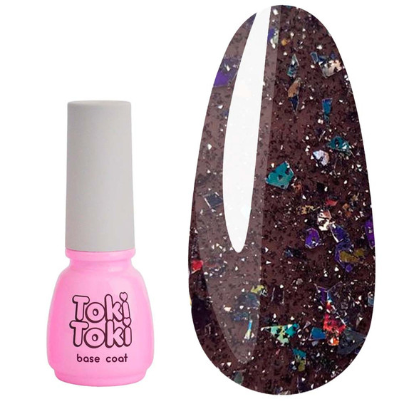Baza hybrydowa odblaskowa Toki-Toki Quartz Base QR03 ciemna cegła z folią 5 ml - Фото №1