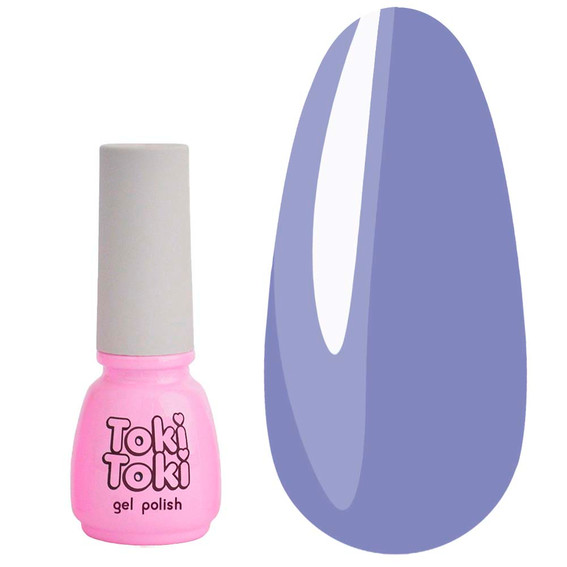 Lakier hybrydowy Toki-Toki Bloom BM10 stonowany niebieski 5 ml - Фото №1
