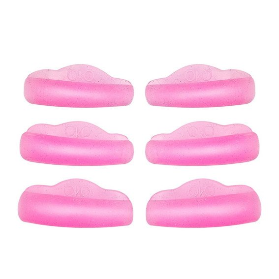 Валики OKO для ламинирования ресниц Hollywood Pink 3 пары (M, L, XL) - Фото №2