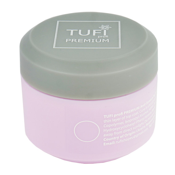 Тоp hybrydowy TUFI profi PREMIUM Anti-Scratch No Wipe bez lepkiej warstwy 30 ml (0318195) - Фото №1