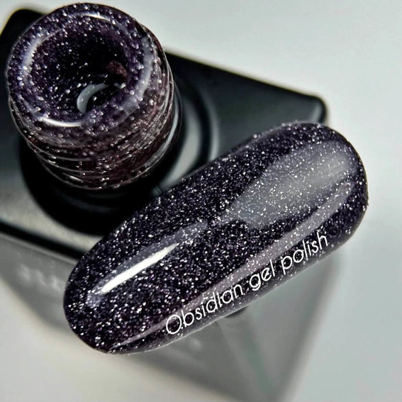 Lakier hybrydowy NAILSOFTHENIGHT Obsidian 10 ml - Фото №2