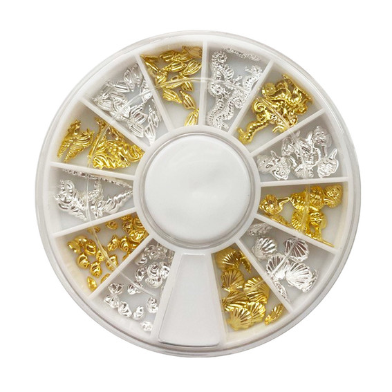 Set of decorations for nails and makeup MANY BEAUTY carousel (MODEL 3)