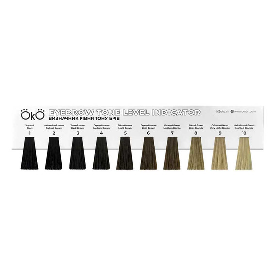 Eyebrow paint level indicator OKO Lash&Brow - Фото №1