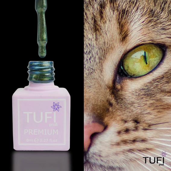 Гель-лак TUFI profi PREMIUM Crystal Cat 06 тайна махараджи 8 мл (0100513) - Фото №3