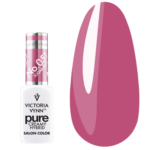 Lakier hybrydowy Victoria Vynn PURE CREAMY HYBRID 051 Sugar Plum 8 ml - Фото №1