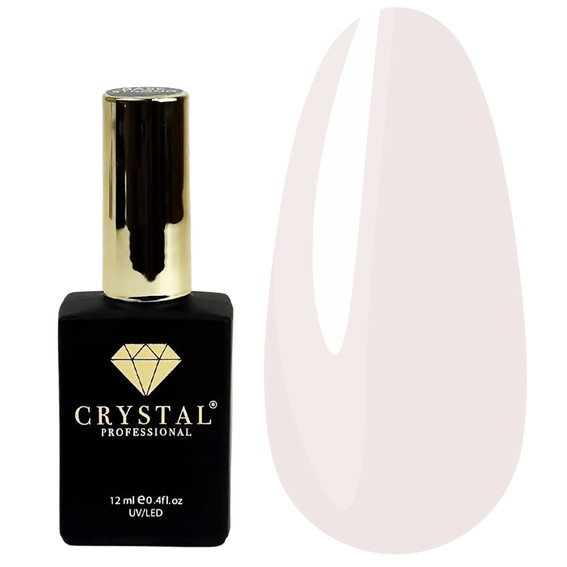 База для ногтей Crystal Base Color №14 молочно-розовый 12 мл - Фото №1