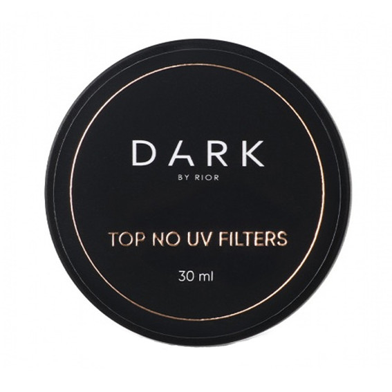 Top hybrydowy DARK No UV Filters 30 ml - Фото №1