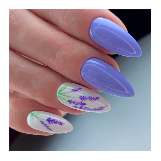 Delicate hybrid nails