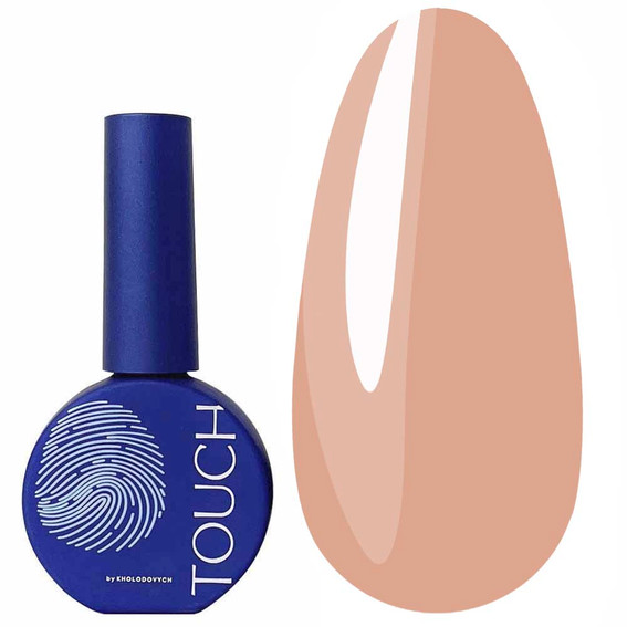 Гель-лак Touch Solo Gel Polish 05 однофазный 3в1 бежевый 9 мл - Фото №1