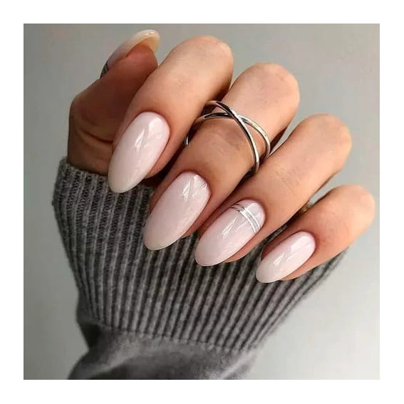 Milk manicure