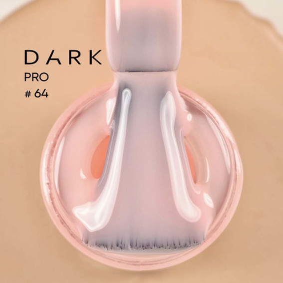 Baza hybrydowa DARK PRO base 64 miękka brzoskwinia 15 ml - Фото №2