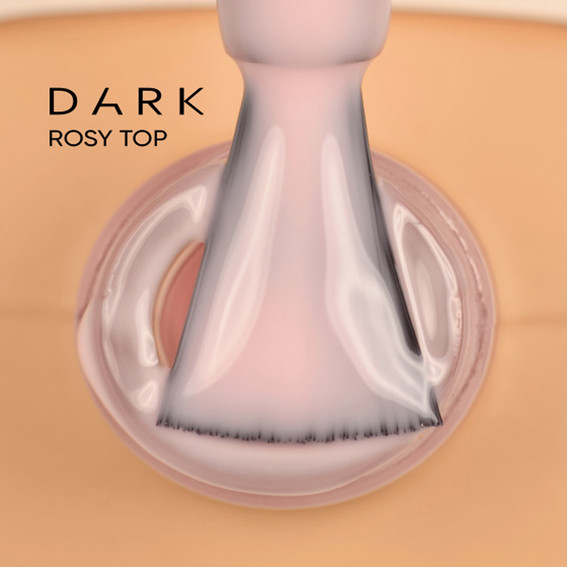 Top hybrydowy Dark Rosy Top bez warstwy lepkiej 10 ml - Фото №2