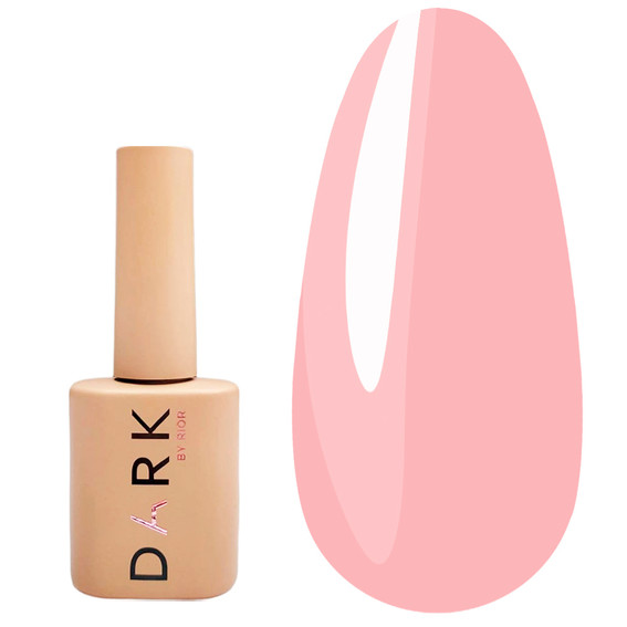 Top hybrydowy Dark Rosy Top bez warstwy lepkiej 10 ml - Фото №1