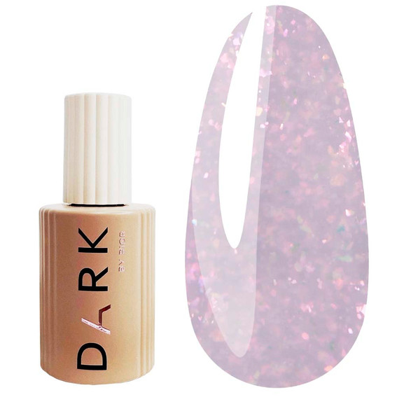 База DARK PRO base Shine 20 фиолетовый с розовым шиммером 15 мл - Фото №1